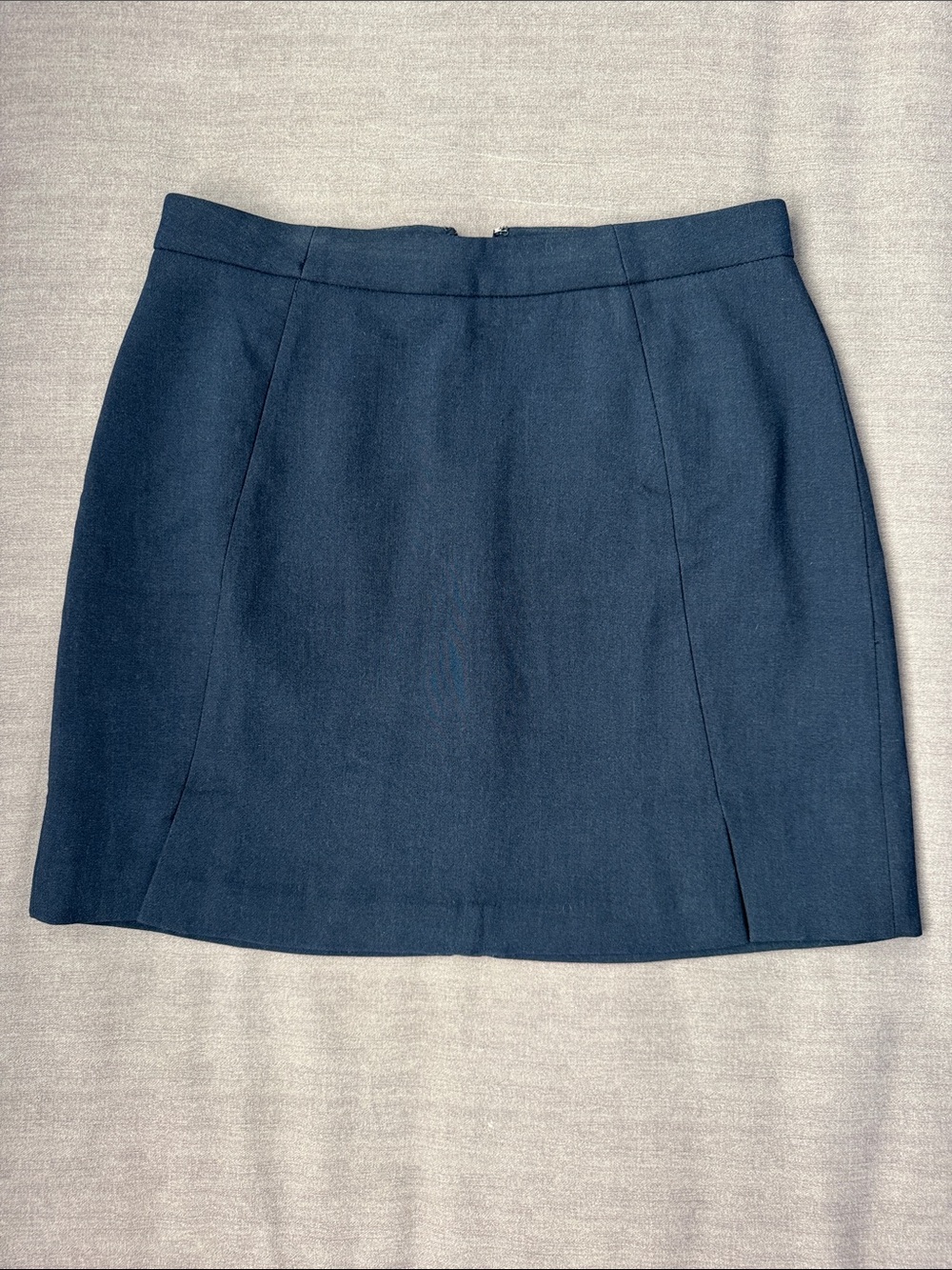 Banana Republic Navy Mini Skirt — Tailored A-Line